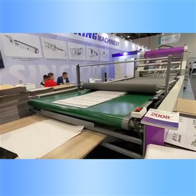Grey Paperboard Automatic 5 Ply Flute Laminator